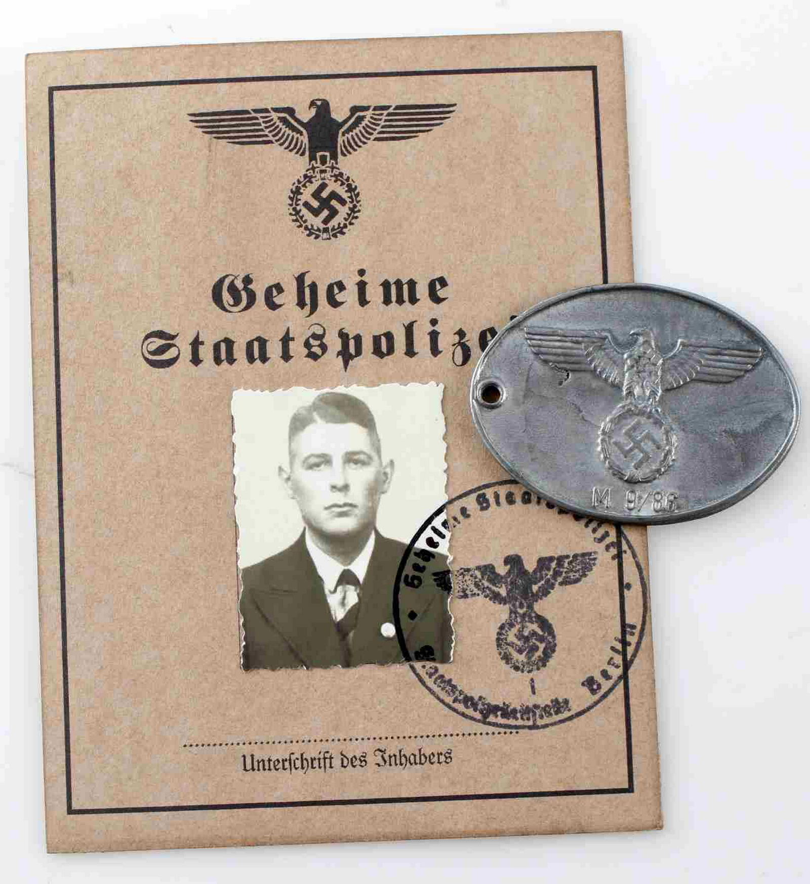 Gestapo Id Card